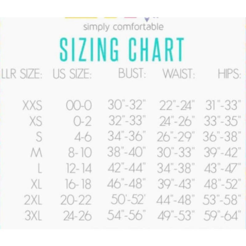 LuLaRoe Classic T Top Size M (10-12) rounded neckline short sleeves - Picture 6 of 7
